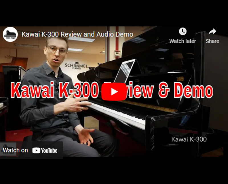 Kawai K-300 Professional Upright Piano
